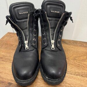 Balmain Ranger Boot- front zip in excellent condition!
